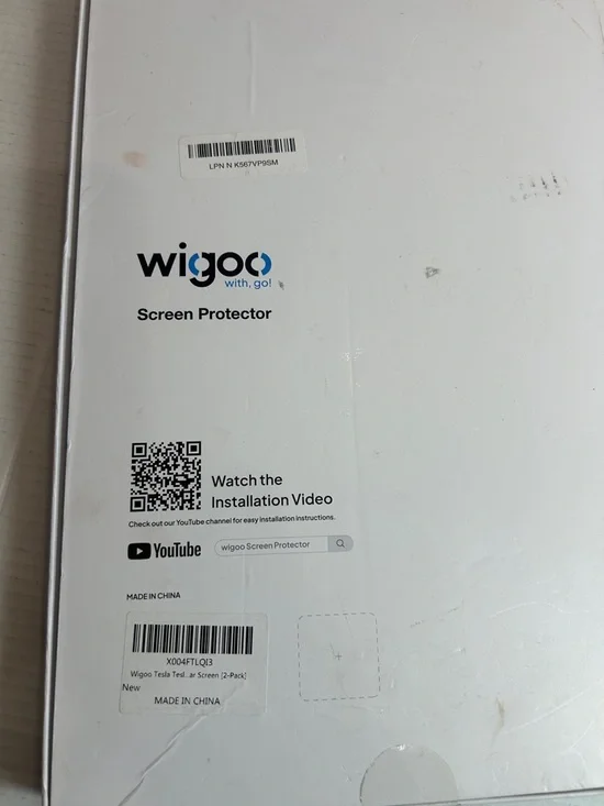 Wigoo Screen Protector tempered glass. - Picture 3 of 8